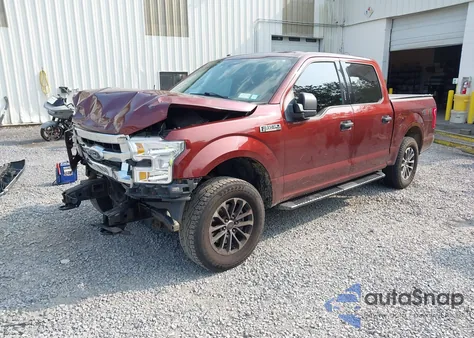 2016 Ford F-150 Xlt из США, поврежденный, VIN 1FTEW1E88GKF57715